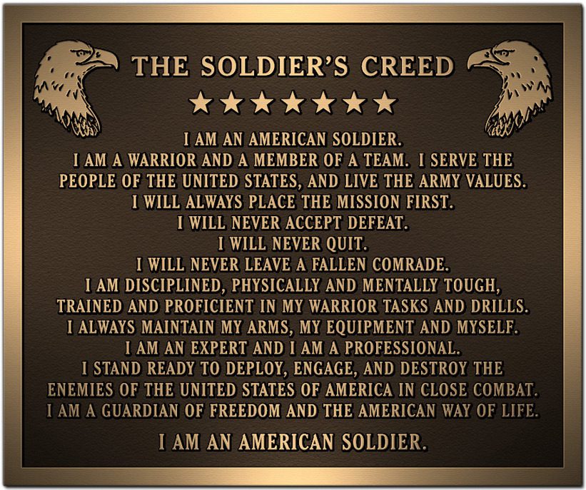 The Soldiers Creed