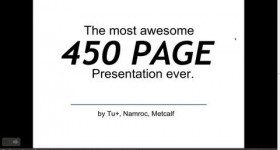Awesome 450 slide presentation in under 2 minutes! Google Slam Demo