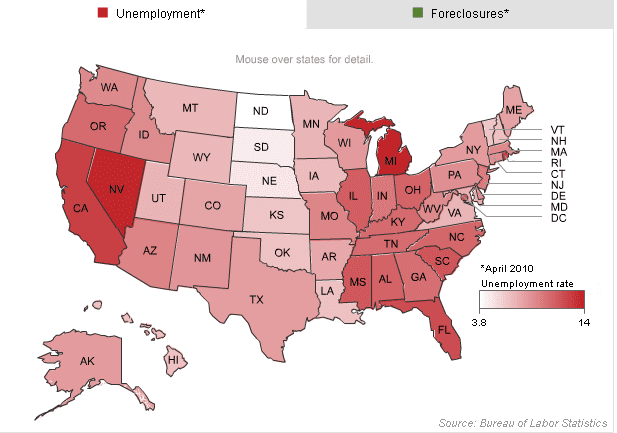 Interactive Chart: Budget Shortfalls: Where does your state rank?