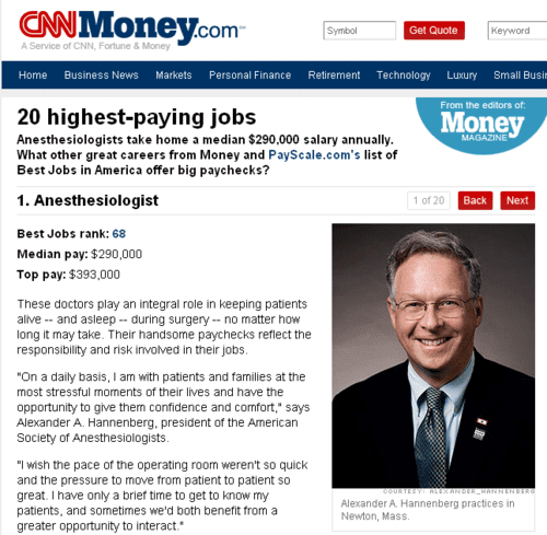 20 Highest Paying Jobs in America