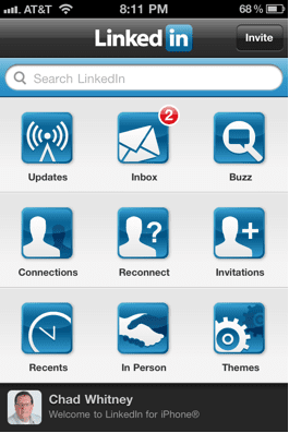 LinkedIn for iPhone 3.3 Just Released â€“ Lots of New Features