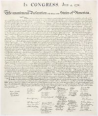 The Declaration of Independence (Must Read for July 4!)