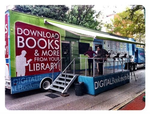 Check out the Digital Bookmobile in Charleston today!