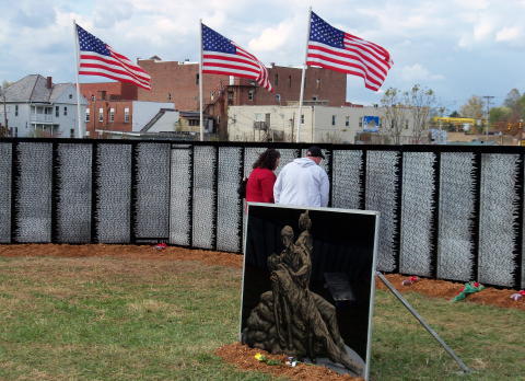 Tears Flow – Traveling Vietnam Memorial Wall Comes WV