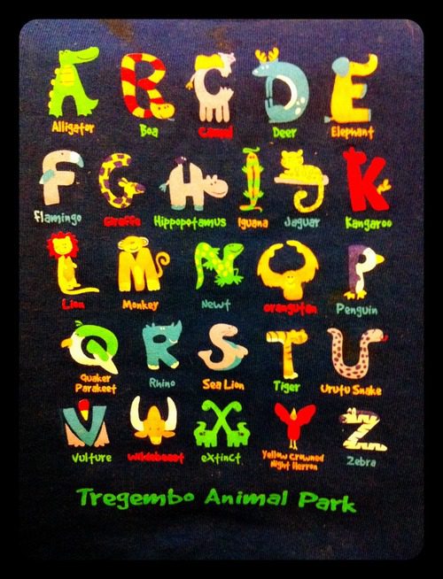 Animal ABC’s Daniel’s Favorite T-Shirt