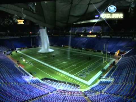 Incredible Video: Metrodome Roof Collapse Video From the Inside Metrodome
