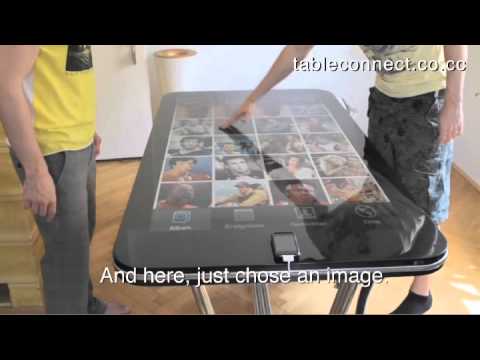 Supersize me!! 58-inch multitouch table runs on iPhone