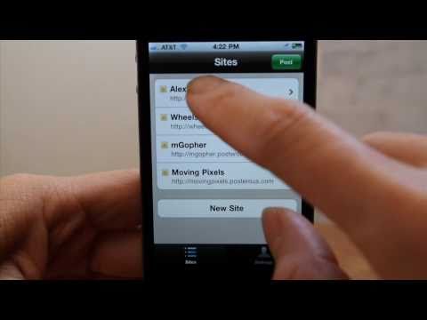 YES!! Introducing Posterous for the iPhone: The Only Sharing App You Need