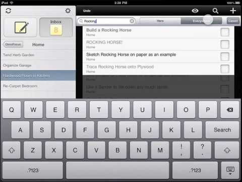 First look: OmniFocus for iPad