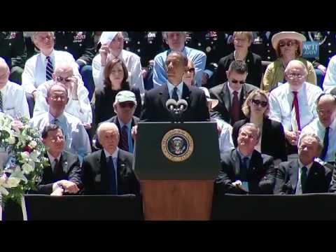 President Obama sharing at Senator Byrd’s Memorial Service – Full Video (11min)