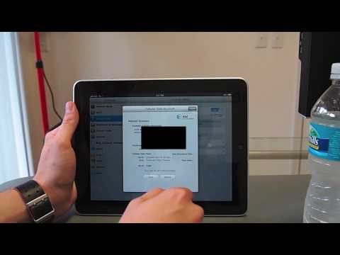 iPad 3G: Setting up your AT
