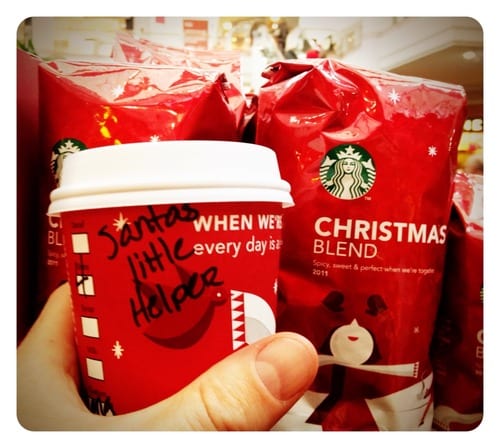 Starbucks little helper!