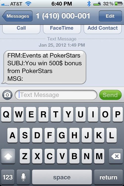 Text Spam? Really? Is it this the next big thing?