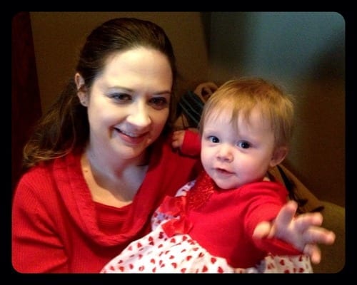 Kristen’s little Valentine!