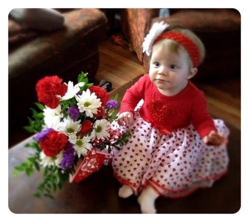 Our two little Valentines!! Daniel and Lily