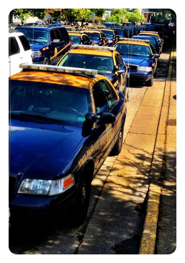 Hundreds of WV State Police Troopers preparing for memorial service