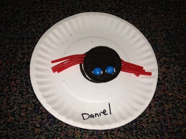 Daniel’s amazing spider cookie