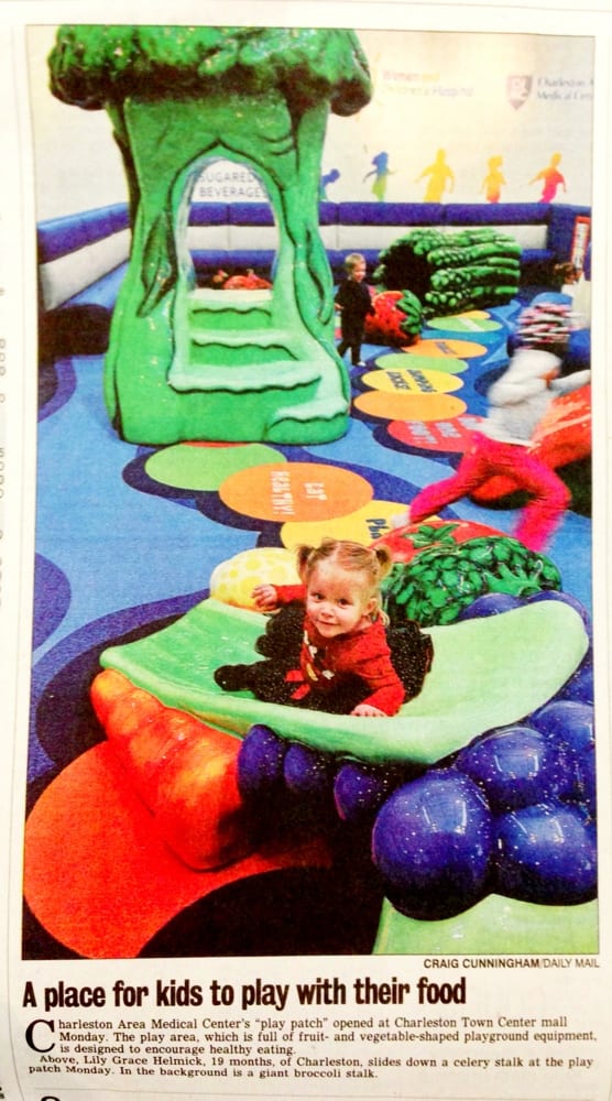 Lily made the newspaper today. Fun in the Playpatch