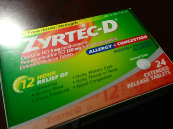 Practically had a body cavity search to buy some Zyrtec