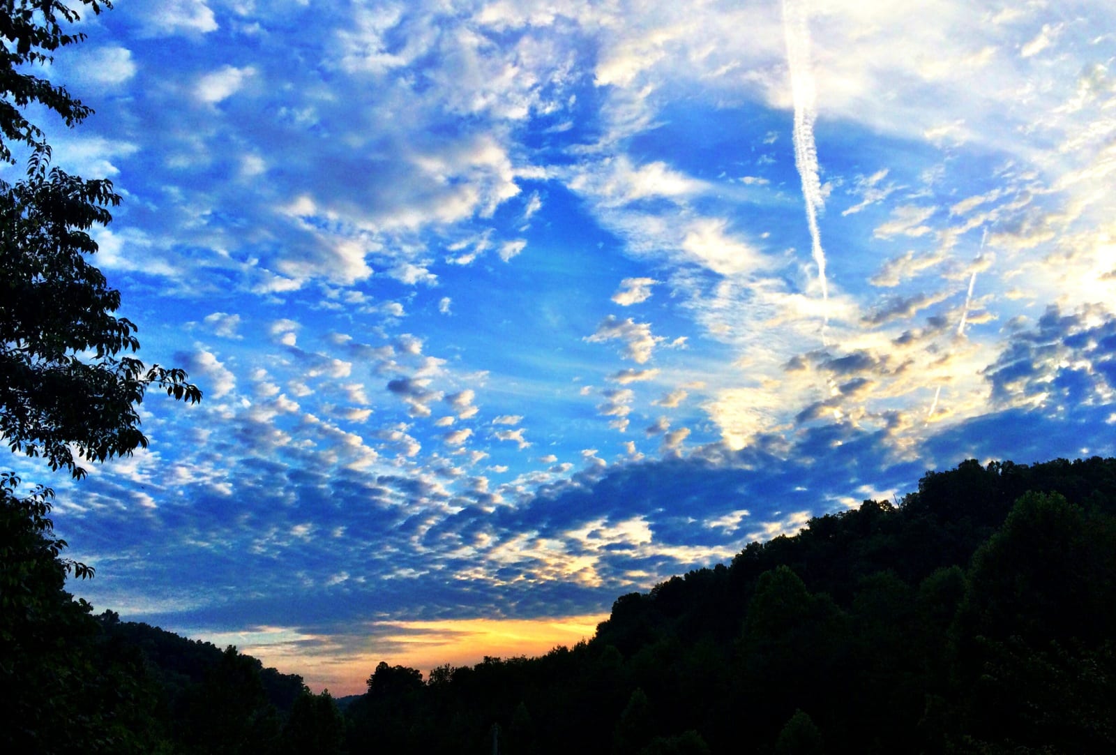 Front Porch Sunset This Evening