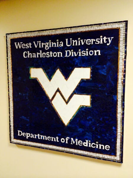 Kristen’s working now with the WVU School of Medicine / CAMC