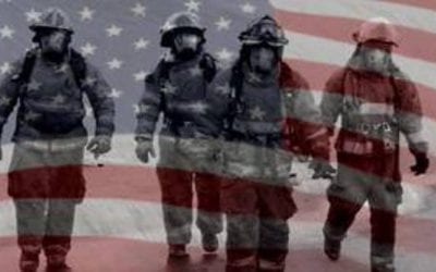 West Virginia Flags Lowered for Fallen Firefighters