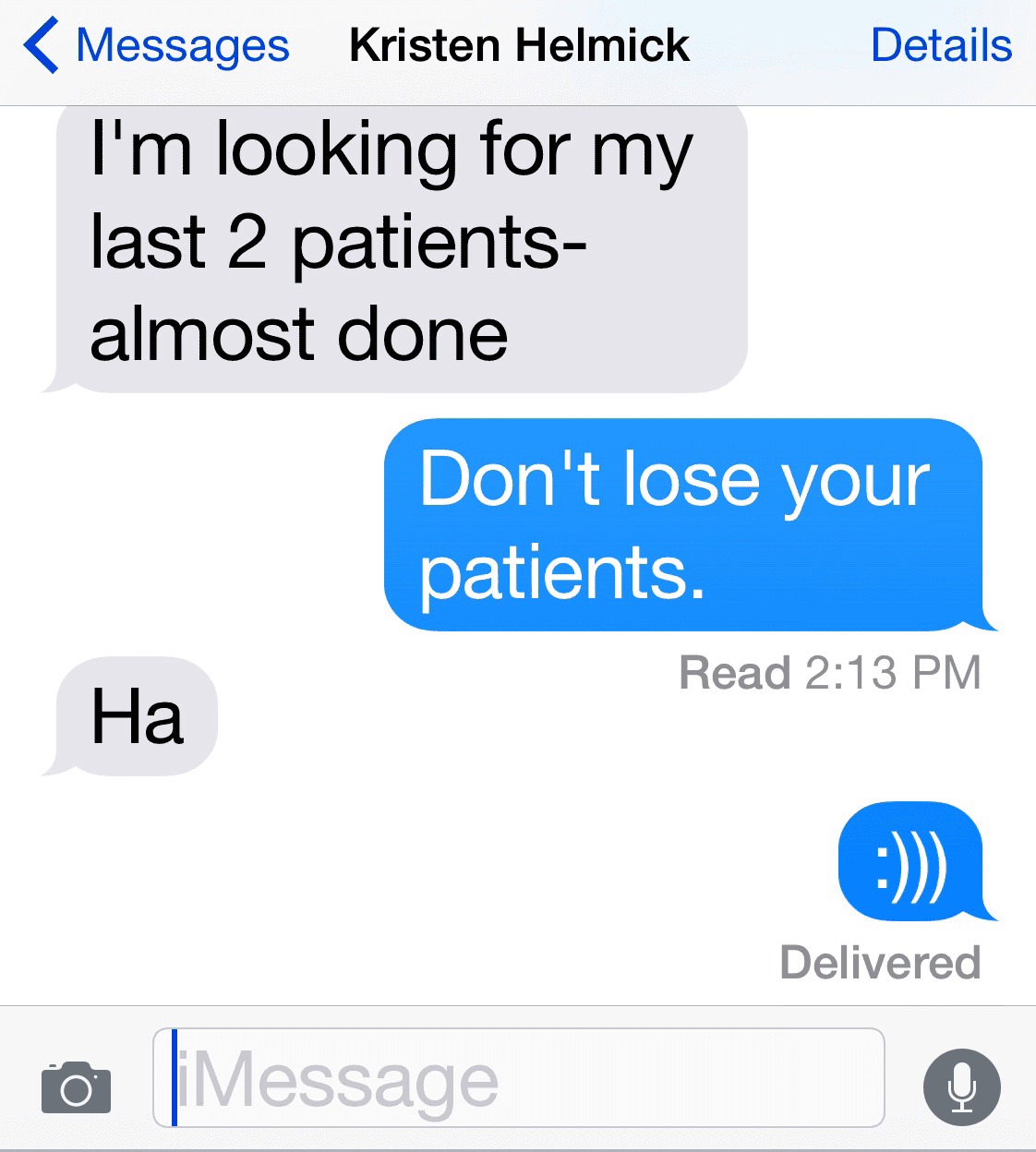 Don’t lose your patients…