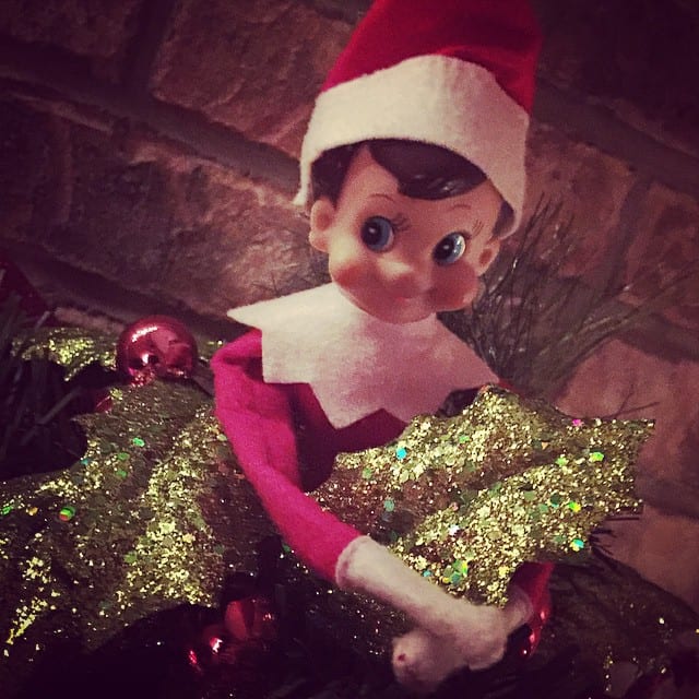 Sneaky elf… Always hiding in a different place every morning