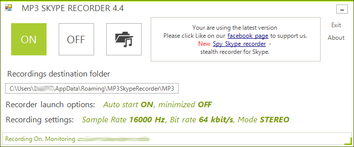 MP3 Skype Recorder