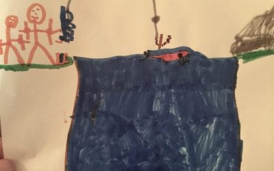 Daniel’s Drawing of our Fishing Trip