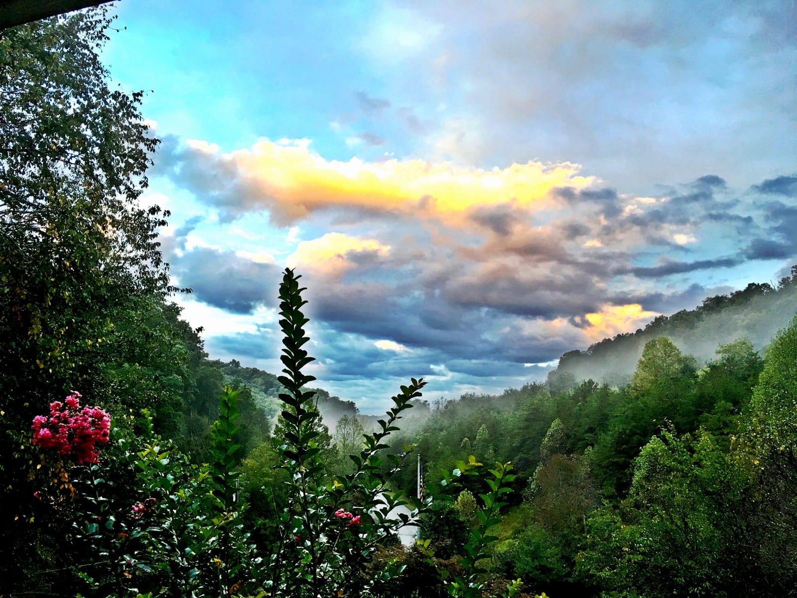 Amazing front porch Morning View