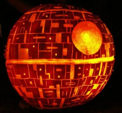 Star Wars Death Star Pumpkin