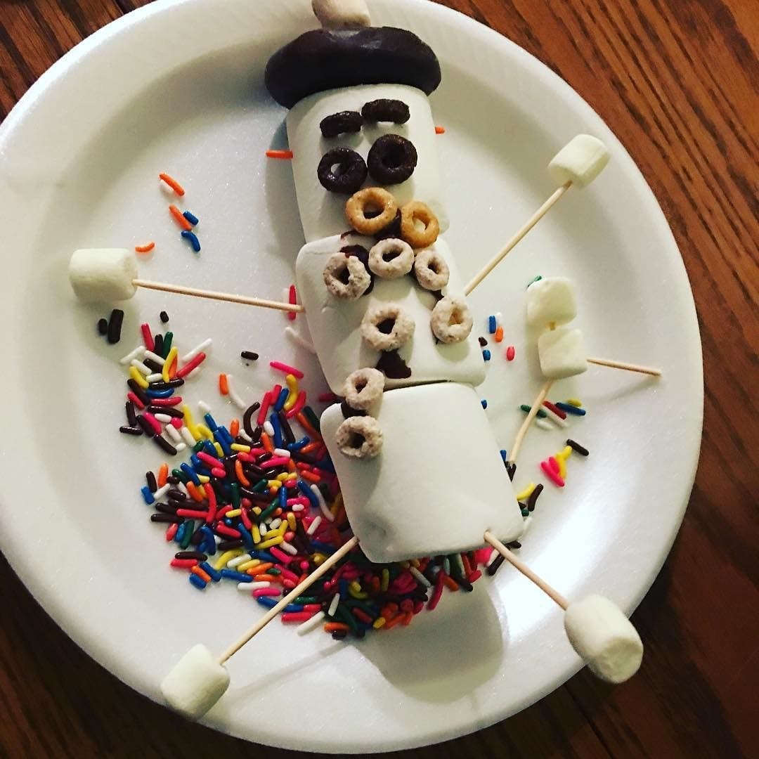 Marshmallow Snowman