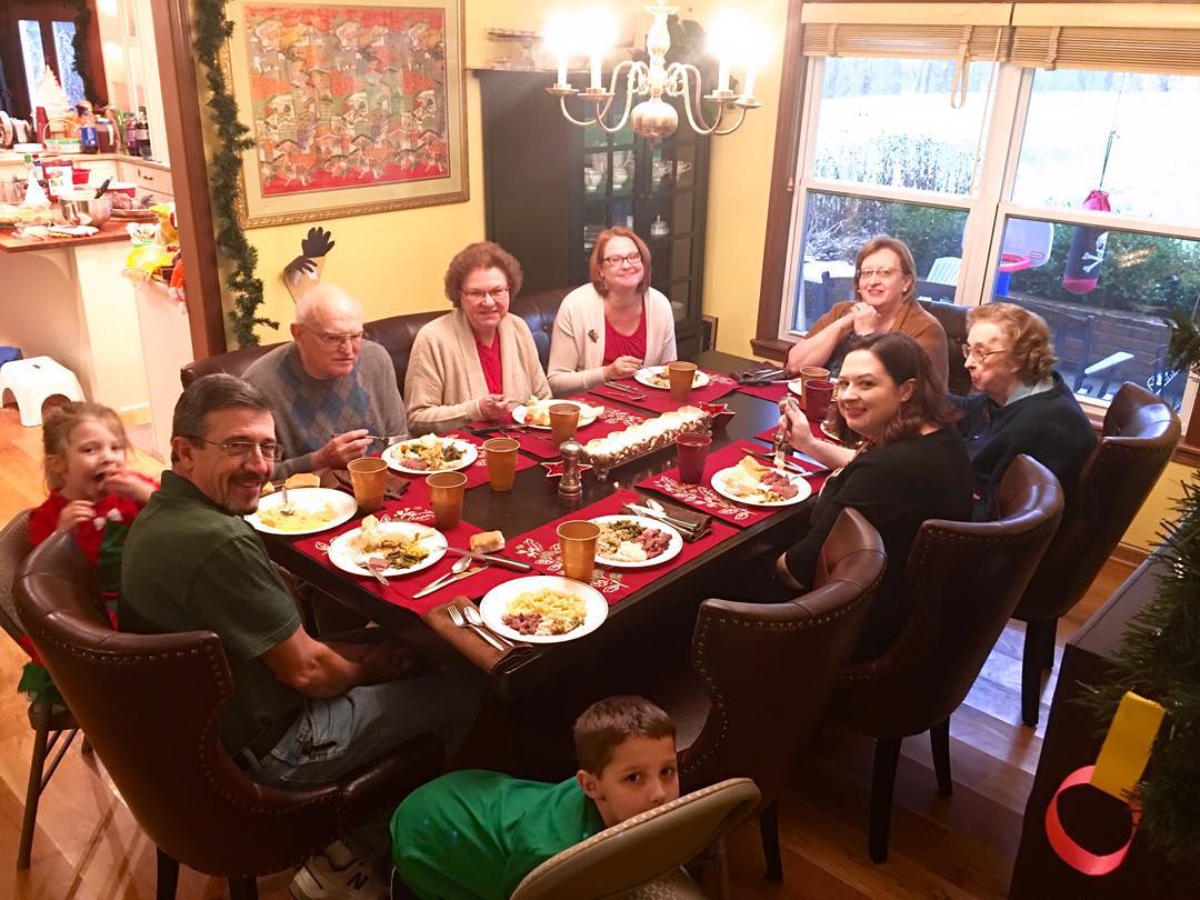Helmick family dinner