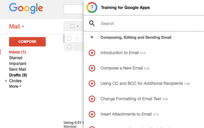 Announcing Training for Google Apps