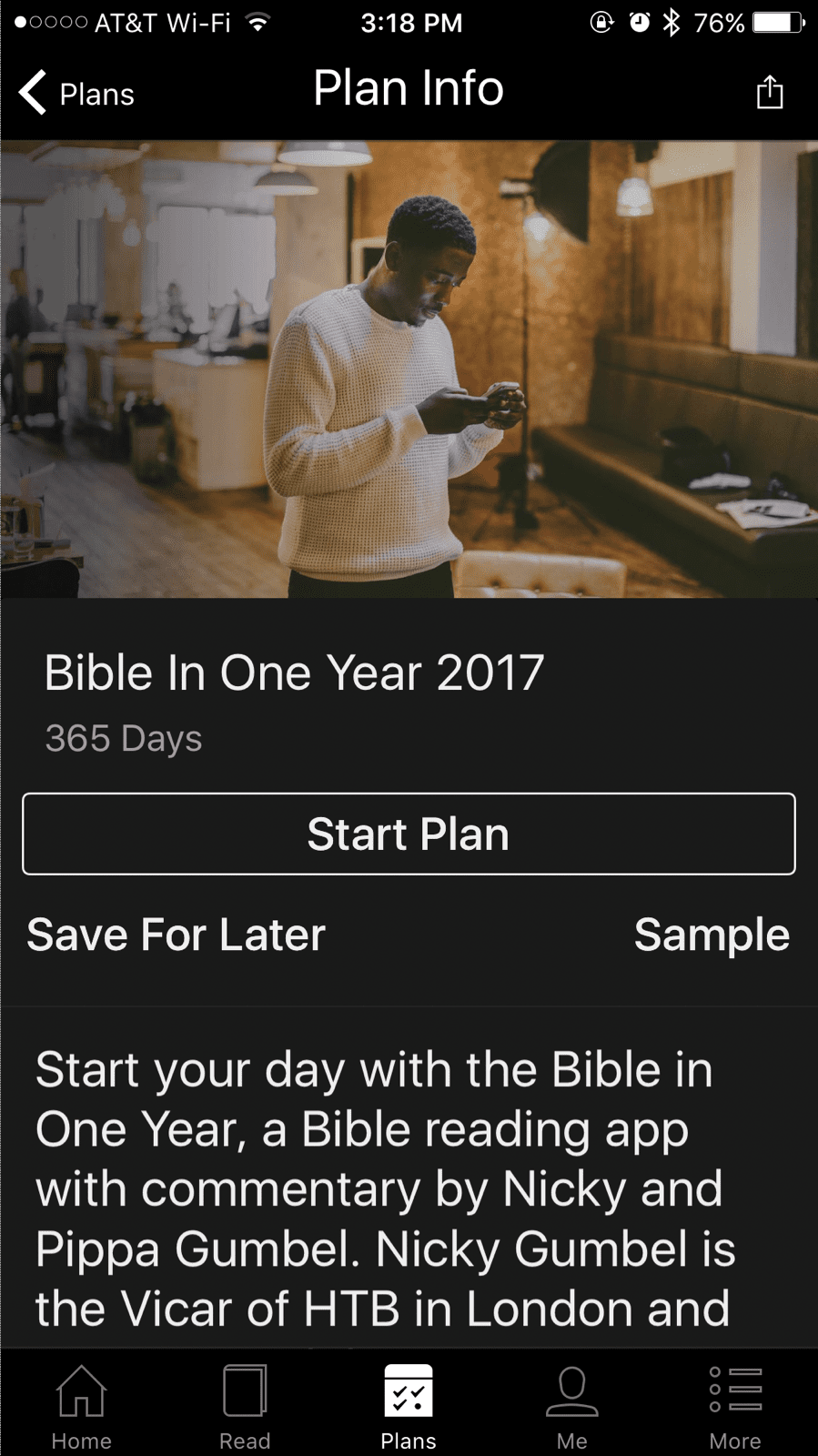 Read through the Bible in One Year