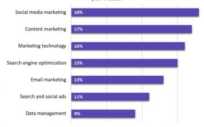 93% of firms expect to increase their spend on digital marketing
