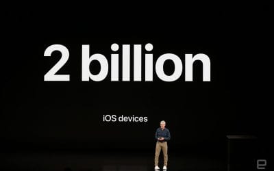 Apple is about to ship its 2 billionth iOS device