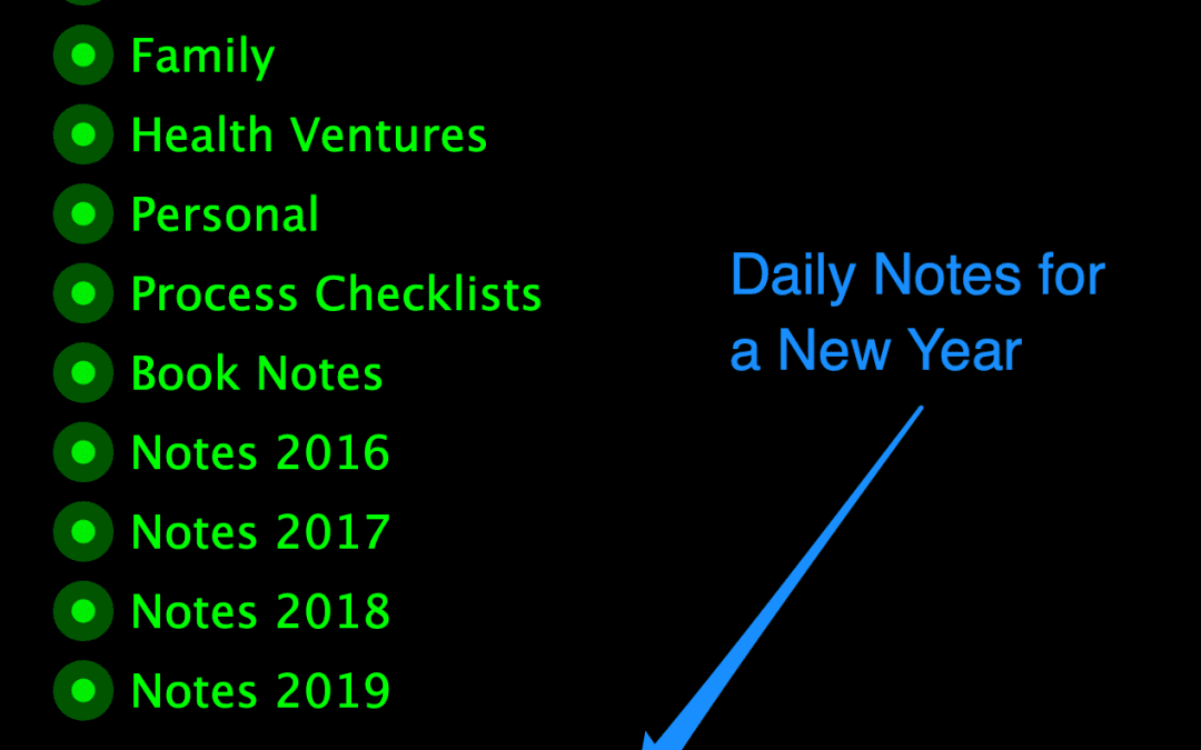 New Year Notes
