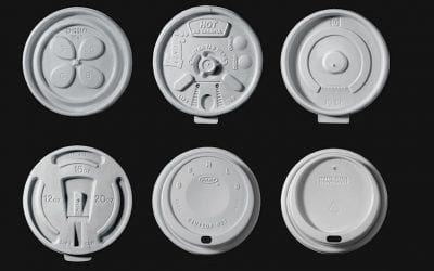 The evolution of the coffee cup lid over time