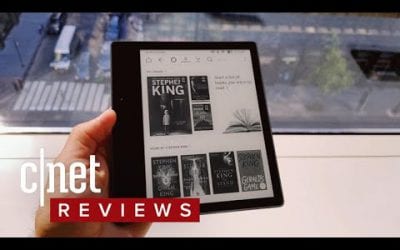 Amazons new Kindle Oasis is waterproof and has a bigger screen