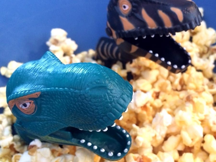 Dinosaurs like popcorn too!