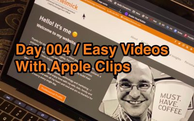 Day004 / Apple Clips Video App