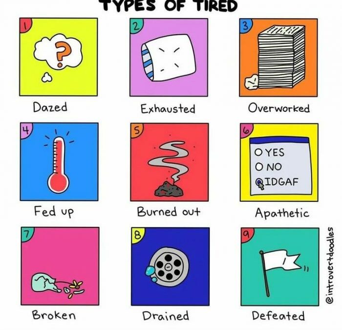 9 Types Of Tired Everyone Will Relate To